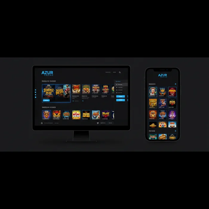 Vue d'ensemble de la plateforme Azur — bonus, jeux et méthodes de paiement, azurcasino-eu.com